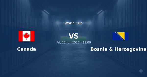 Canada vs Bosnia & Herzegovina Prediction, Tips and Odds